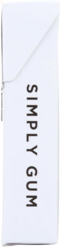 Simply Gum Natural Chewing Gum (Ginger, 15 Count (Pack of 1))