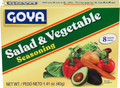 Goya Salad & Vegetable Seasoning, 1.41 OZ Packing May Vary
