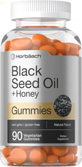 Blackseed Oil Complex Gummies | 90 Count | Vegetarian, Non-Gmo, and Gluten Free Formula | Nigella Sativa