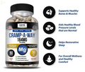 Cramp-A-Way 60Ct Magnesium Glycinate, Sleep Aid, Cramp, Joint & Bone Support