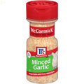 Mccormick Minced Garlic, 3 Oz Packaging may vary