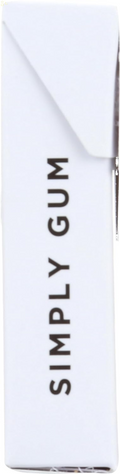 Simply Gum Natural Chewing Gum (Ginger, 15 Count (Pack of 1))