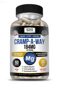 Cramp-A-Way 60Ct Magnesium Glycinate, Sleep Aid, Cramp, Joint & Bone Support