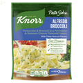 Knorr Alfredo Broccoli Fettuccine No Artificial Flavors Creamy Alfredo Broccoli Fettuccine Pasta Cooks in 8 Minutes, 4.5 Oz Regular