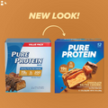 Pure Protein Bars, High Protein, Nutritious Snacks to Support Energy, Low Sugar, Gluten Free, Chocolate Salted Caramel, 1.76 Oz., 12 Count (Pack of 1) (Packaging May Vary)