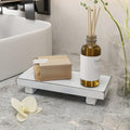 Wood Pedestal Stand Risers 8.7''x3.5'' Small Wooden Riser Soap Stand for Table Countertop Kitchen Sink