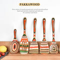 7-Piece wood Utensils Set, Durable, Eco-Friendly, Wooden Spoons for cooking, Kitchen Tool