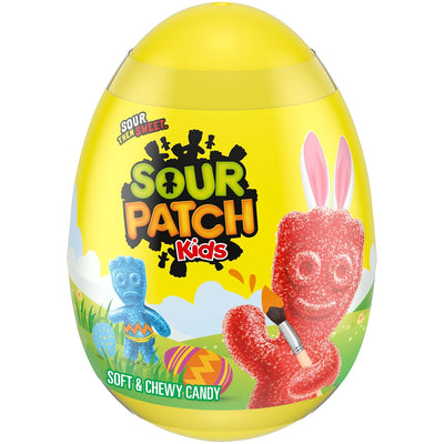 SOUR PATCH KIDS Soft & Chewy Easter Candy, 0.88 Oz Easter Egg
