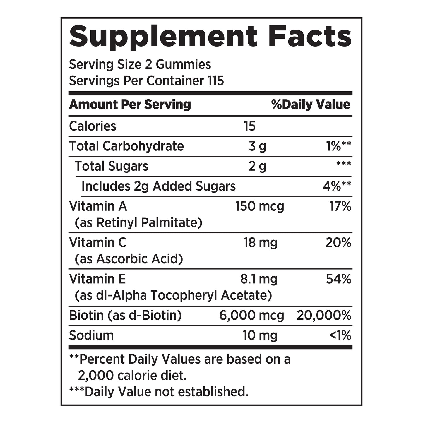 Nature'S Bounty Hair, Skin and Nails Advanced, 230 Gummies