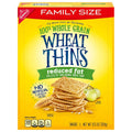 Wheat Thins Reduced Fat Whole Grain Wheat Crackers, Family Size, 12.5 Oz