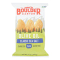 Boulder Canyon Olive Oil Kettle Chips, Classic Sea Salt, 6.5 Oz