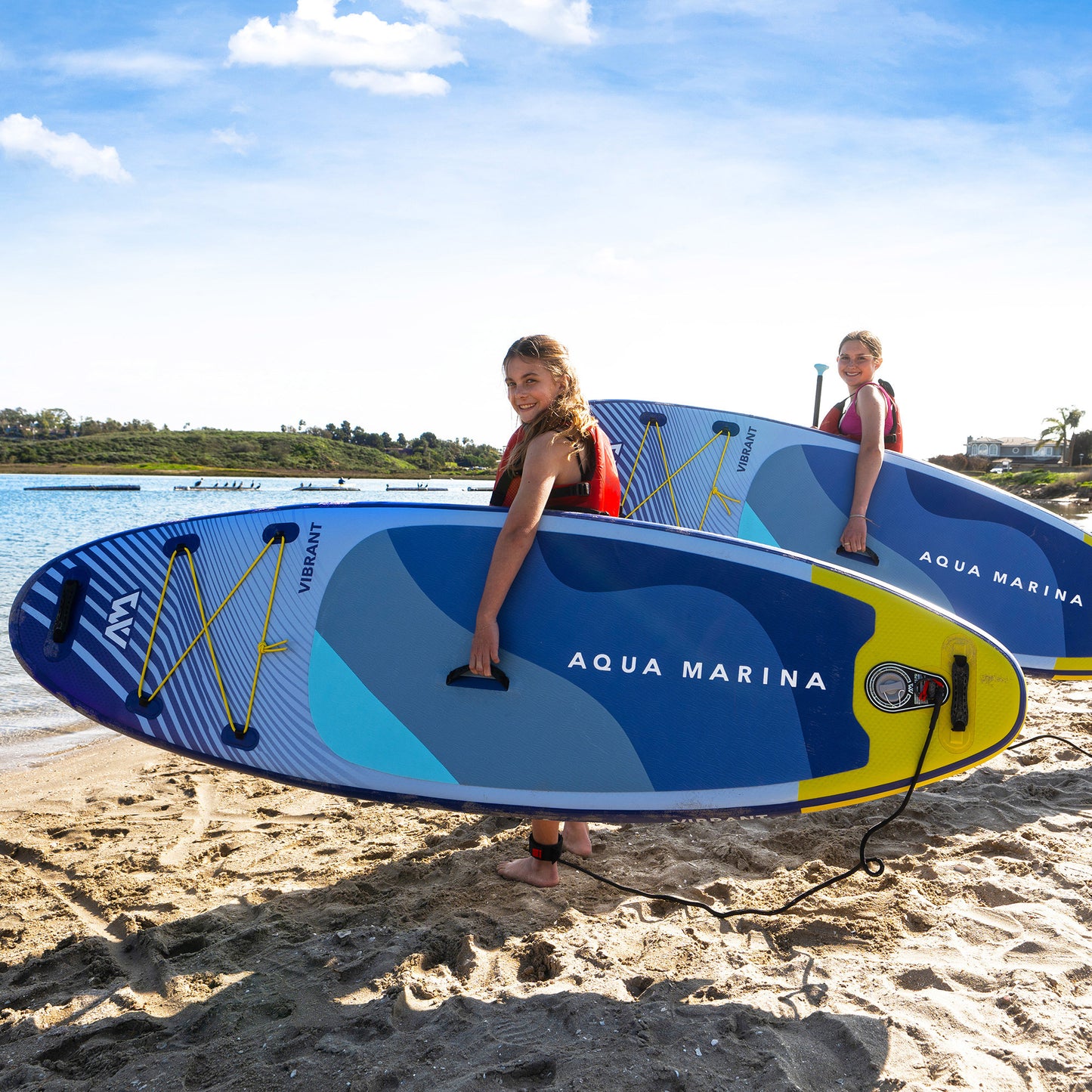 Aqua Marina Vibrant 8' Youth Inflatable Paddleboard