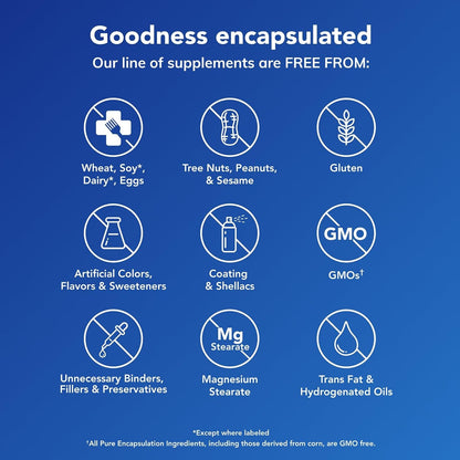 Pure Encapsulations Ascorbic Acid Capsules - 1,000 Mg Vitamin C - Antioxidant & Immune Support* - High- Vitamin C - Vegan & Non-Gmo - 90 Capsules