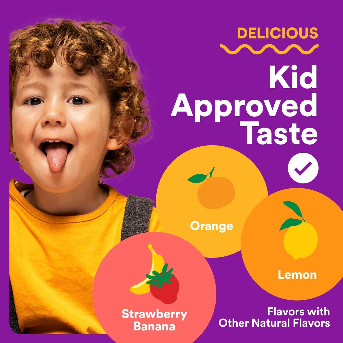 Smartypants Toddler Multivitamin Gummies - Improved Formula: Omega 3 (DHA/EPA), Vitamins D3, C, Vitamin B12, B6, A, K & Zinc, Biotin, Gluten Free, Three Fruit Flavors, 60 Count (30 Day Supply)