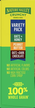 Nature Valley Crunchy Granola Bars, Variety Pack, 12 Bars, 8.94 OZ (6 Pouches)