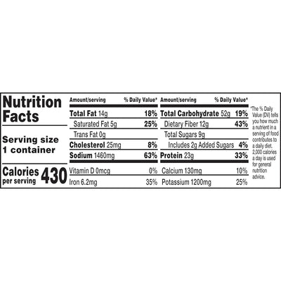 Campbell'S Chunky Chili, Hot & Spicy with Beans, 15.25 Oz Microwavable Bowl