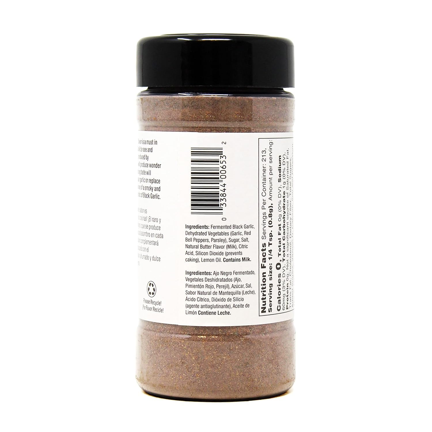 Badia Black Garlic Seasoning, 6 Oz Case of 12