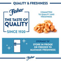 Fisher Chef'S Naturals Walnut Halves & Pieces 6 Oz, 100% California Unsalted Walnuts for Baking & Cooking, Snack Topping, Great with Yogurt & Cereal, Vegan Protein, Keto Snack, Gluten Free