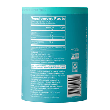 Vital Proteins Marine Collagen, Unflavored, 14.5 Oz