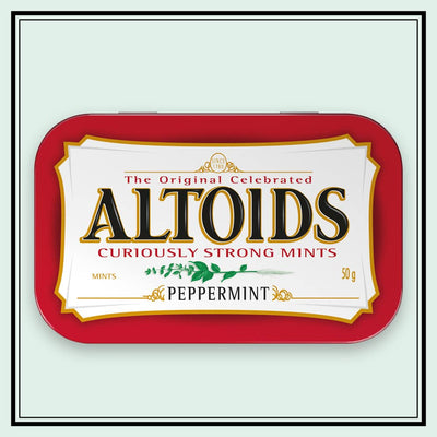 Altoids Classic Peppermint Breath Mints, 1.76 Oz Tin