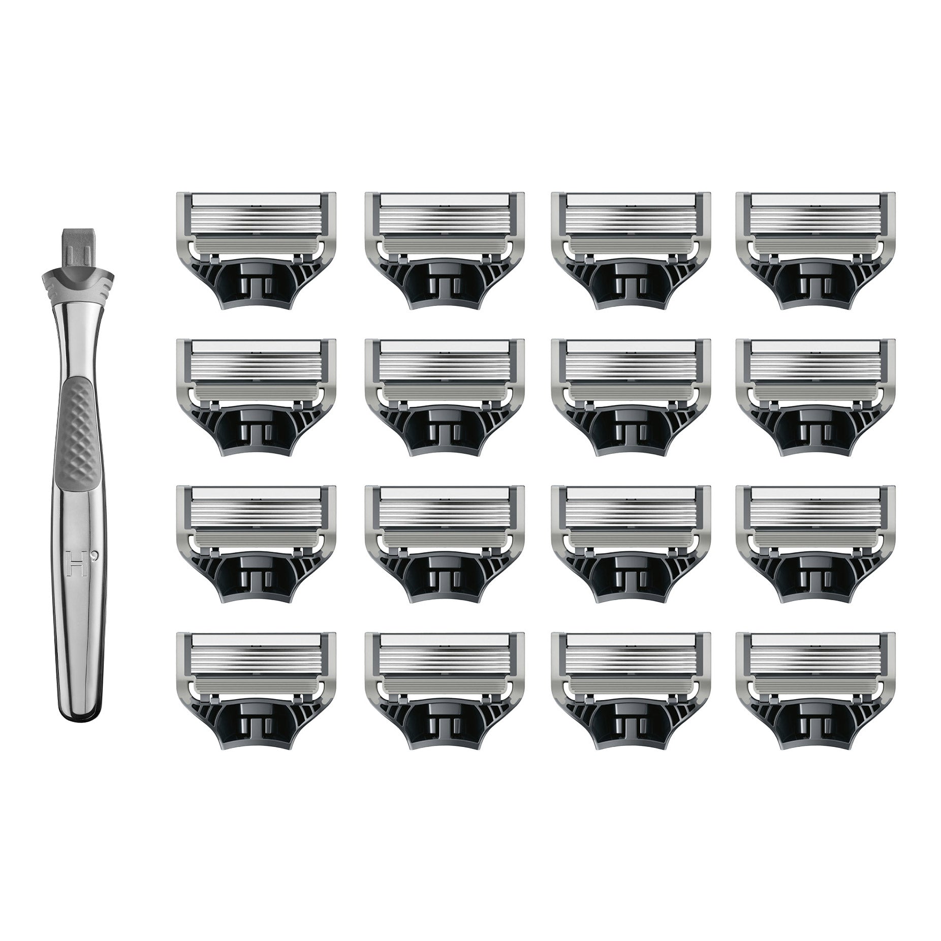 Harry'S Chrome Edition Razor Set 16 Cartridges + 1 Handle