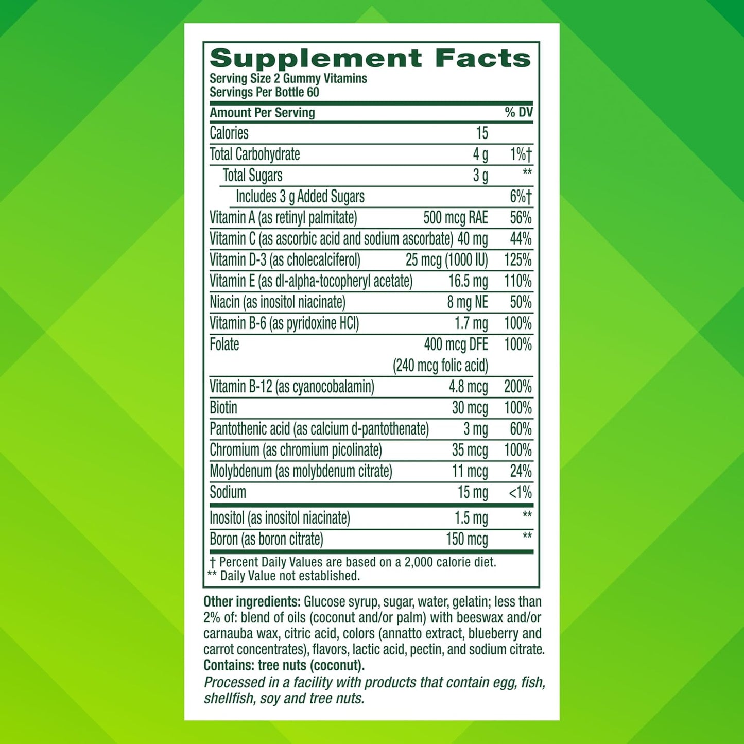 Vitafusion Adult Gummy Vitamins, 120 Count
