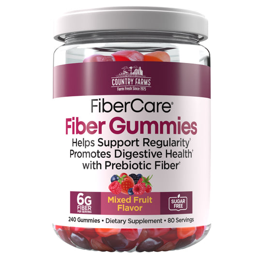 Country Farms Fibercare Fiber Gummies, 240 Gummies