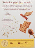 Simple Mills Sweet Thins Cookies, Seed and Nut Flour, Honey Cinnamon - Gluten Free, Paleo Friendly, Healthy Snacks, 4.25 Ounce (Pack of 1)