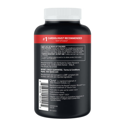 Qunol Ultra Coq10 100 Mg., 180 Softgels