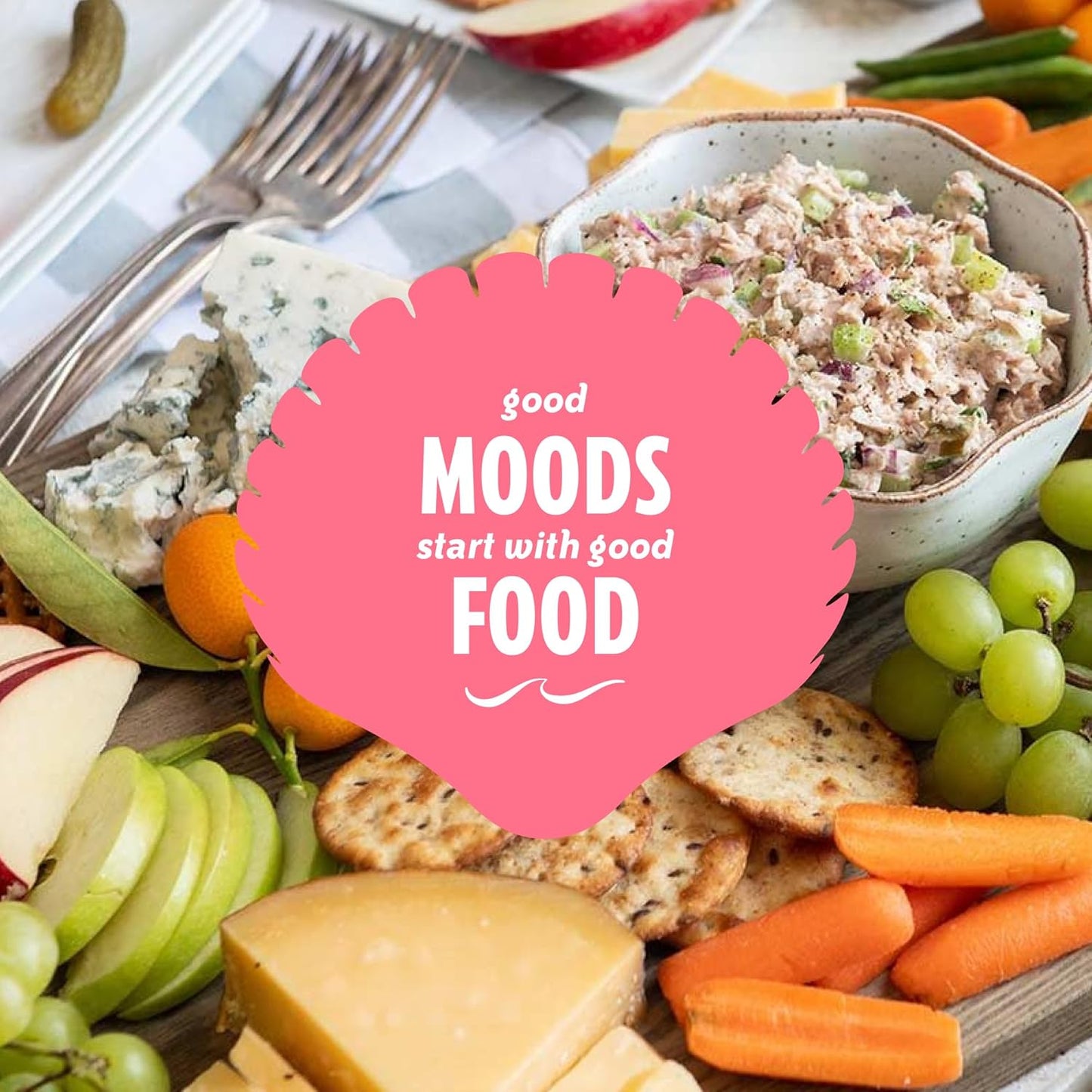 Chicken of the Sea Wild Caught Chunk Light Tuna, 25% Less sodium 5 Oz Case of 24