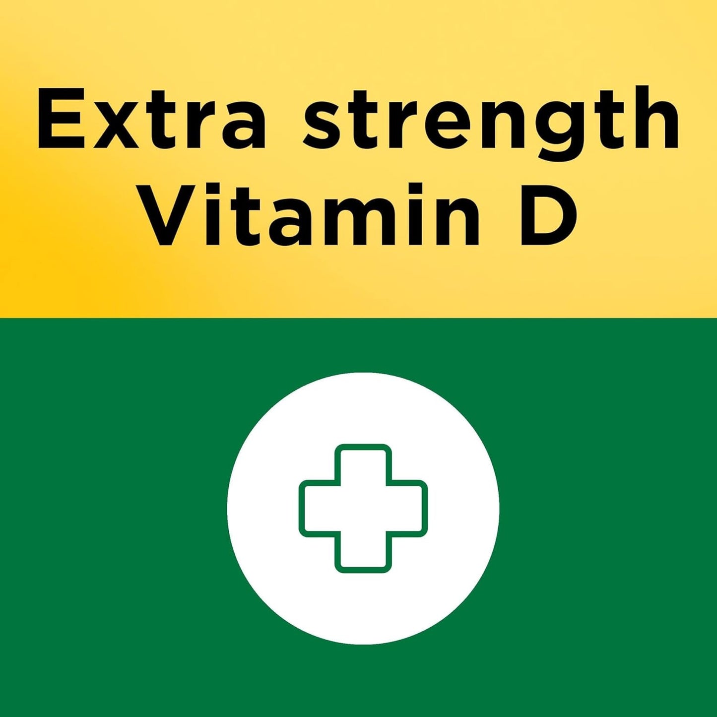 Nature Made Vitamin D3 5000 IU (125 Mcg) Softgels, Extra Strength Vitamin D Supplement for Bone and Immune Health Support, 180 Count, 180 Day Supply