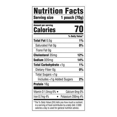 , Lemon Pepper Flavor Tuna Pouch, 2.5 Oz
