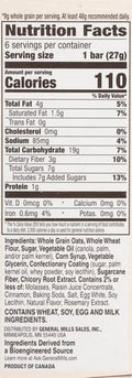 Cinnamon Toast Crunch Soft Baked Oat Bars, Chewy Snack Bars, 6 Ct
