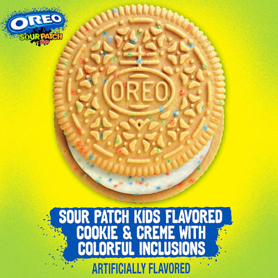 OREO SOUR PATCH KIDS Sandwich Cookies, Limited Edition, 10.68 Oz