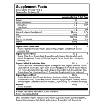 Juce Sports Greens, 32 Servings