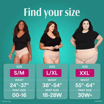 Depend  Protection Advanced Incontinence & Postpartum Bladder Leak Underwear for Women, Ultimate Absorbency
