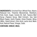 Snack Factory Pretzel Crisps, Sea Salt & Cracked Pepper, 7.2 Oz