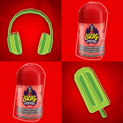 Lucas Chamoy Sweet and Sour Chamoy Flavored Powder, 0.71 Ounce