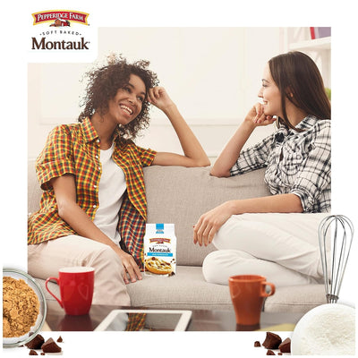 Pepperidge Farm Montauk Soft Baked Milk Chocolate Chunk Cookies, 8.6 Oz Bag (8 Cookies)