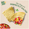 Late July Snacks Thin and Crispy Organic Tortilla Chips with Sea Salt, 10.1 Oz Bag