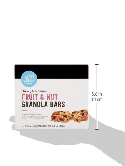 - Fruit & Nut Chewy Trail Mix Granola Bars, 6 Count