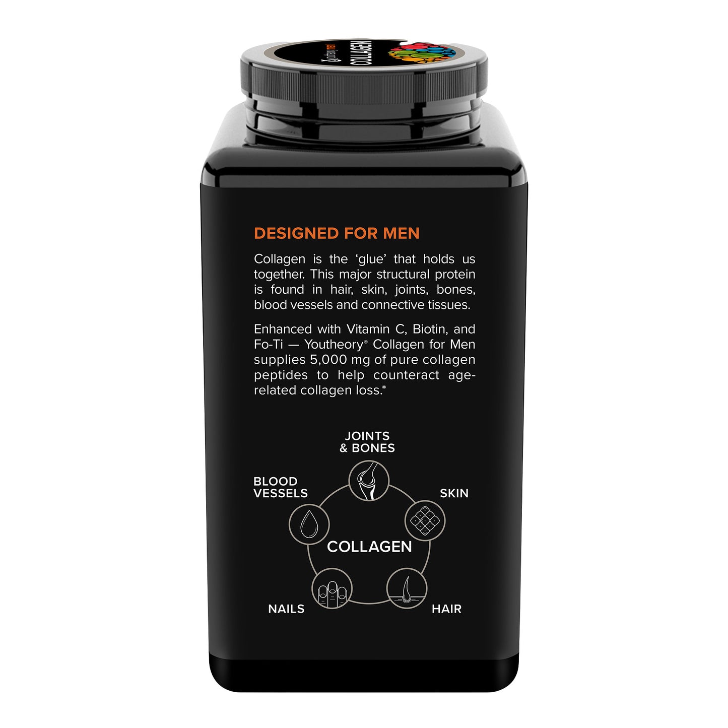 Youtheory Mens Collagen Advanced Formula, 390 Tablets