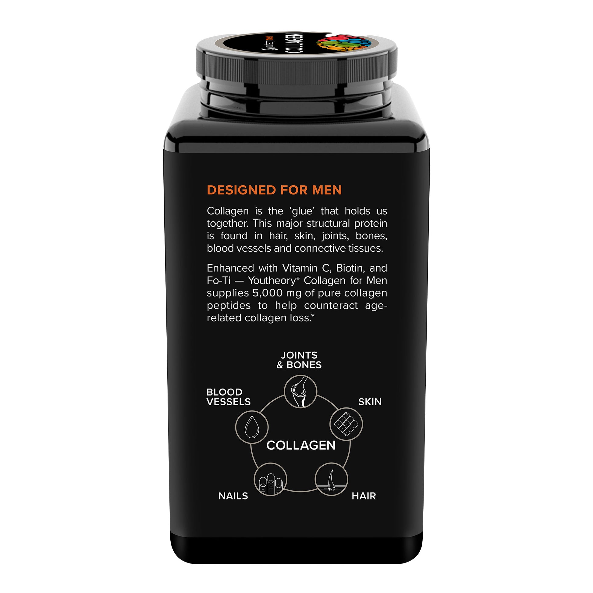 Youtheory Mens Collagen Advanced Formula, 390 Tablets