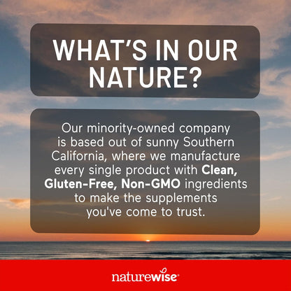 Naturewise Vitamin B Complex for Women and Men - with Folic Acid Biotin B1 B2 B3 B6 B12 - Support Cellular Energy & Mental Clarity - Gluten & Dairy Free, Non-Gmo - 60 Softgels[2-Month Supply]