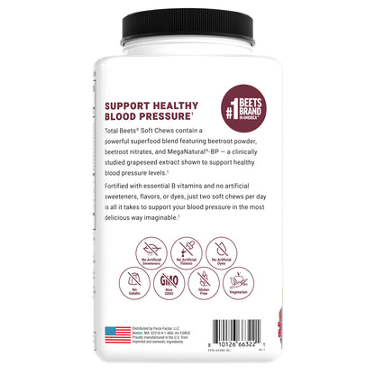 Force Factor Total Beets Chews, 90 Soft Chews