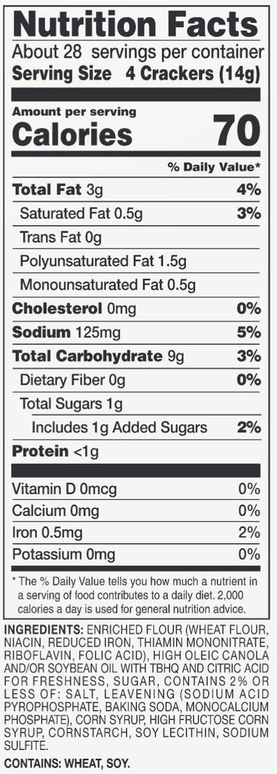 - Original Country Club Crackers, 13.7 Ounce (Pack of 1)