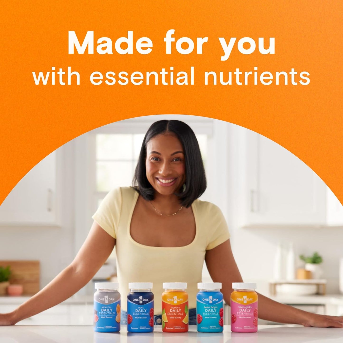 One a Day Teen Girl’S Daily Essentials Multivitamin Gummies, Teen Girl Multivitamins with Biotin, Vitamin B12 and B6, Vitamin C, Raspberry Natural Flavor, 120 Gummies