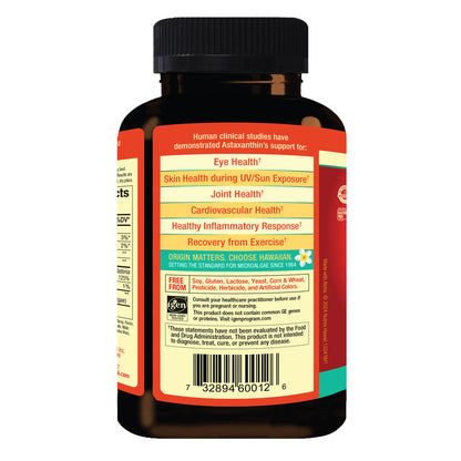 Bioastin Hawaiian Astaxanthin 12 Mg, 120 Gummies, Citrus