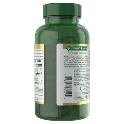 Nature'S Bounty Fish Oil 1400 Mg, 130 Coated Softgels