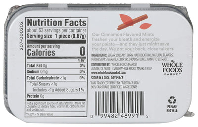 , Cinnamon Mints, 1.5 Ounce